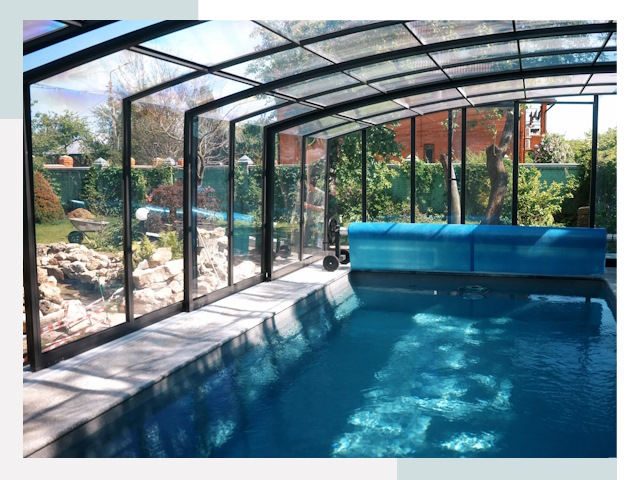 Строительство крытых бассейнов от СтальСтрой-Кхм - цена от 623 руб.