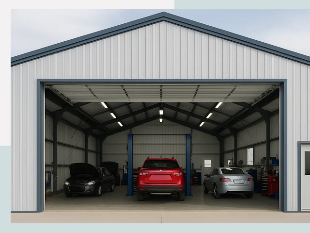 Ангары из сэндвич панелей от 623 руб. в Кохма