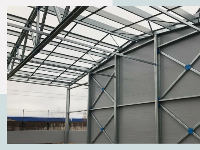 Каркасные ангары от СтальСтрой-Кхм по цене от 623 руб.