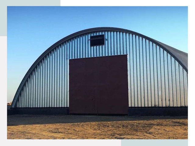 Арочные ангары в Кохме