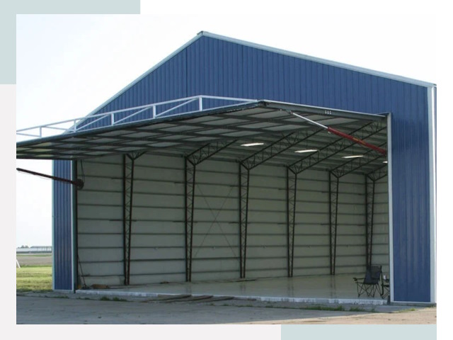 Прямо стенные ангары в Кохме