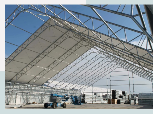 Каркасно-тентовые сооружения от СтальСтрой-Кхм по цене 623 руб.