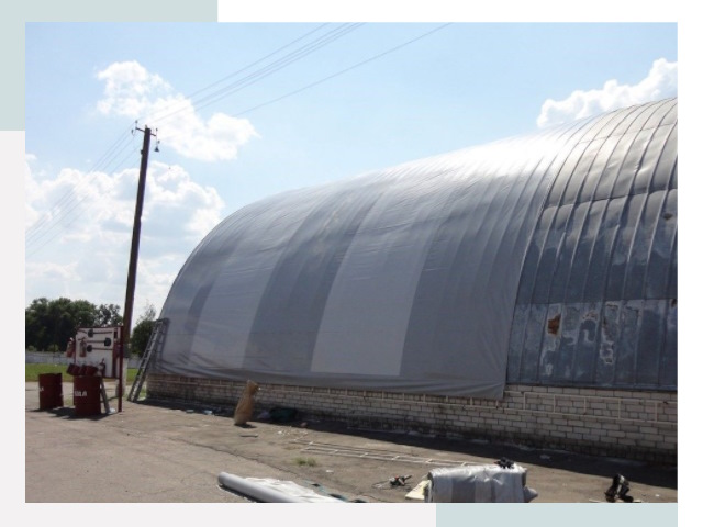 Ремонт ангаров в Кохме