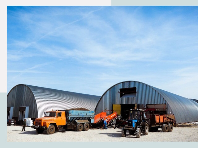 Ангары для спецтехники в Кохме